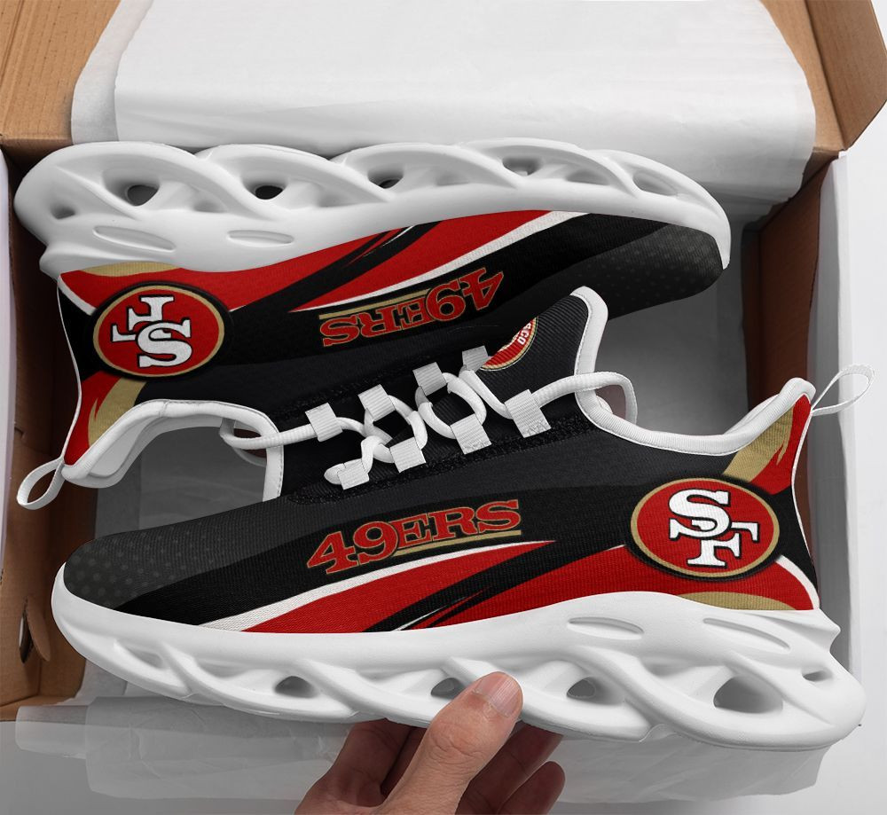 San Francisco 49ers NFL Max Soul Shoes Sneakers For Men And Women