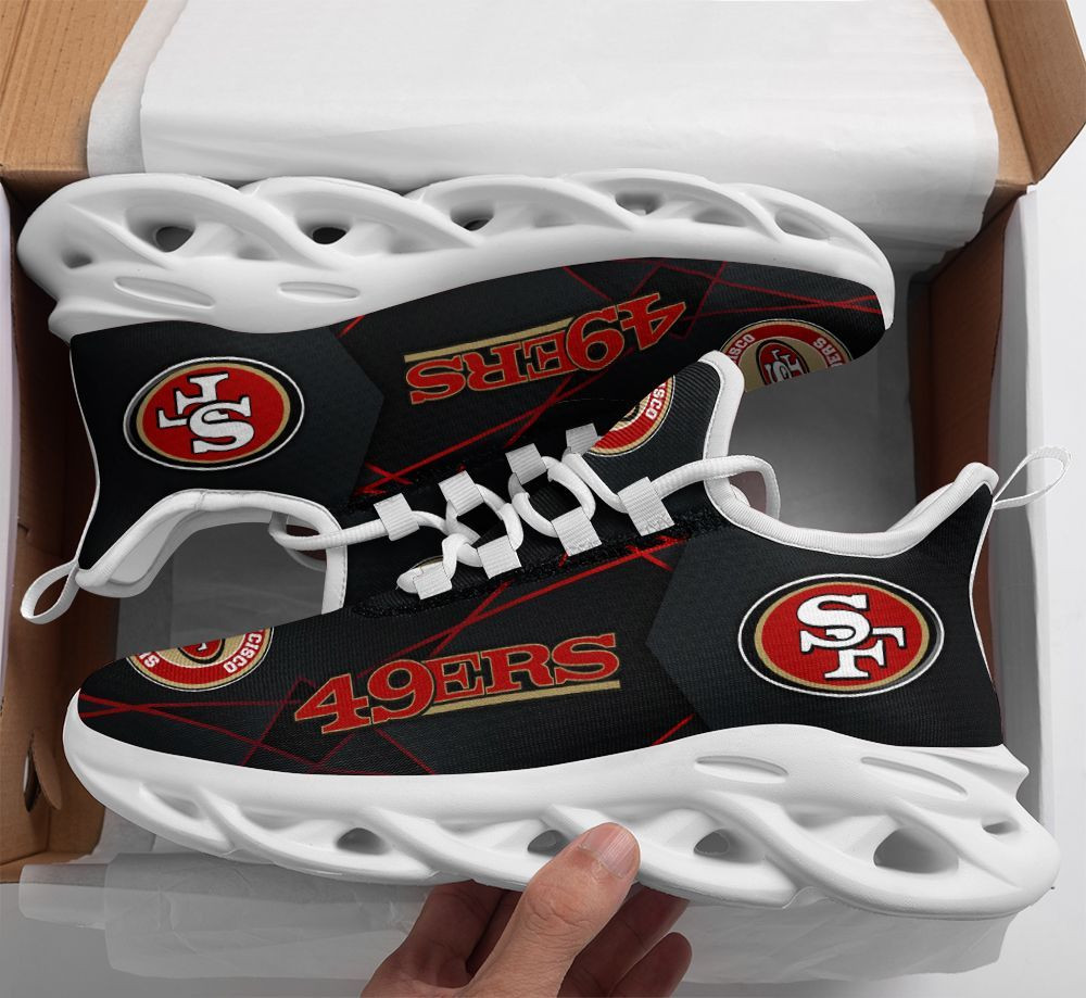 San Francisco 49ers NFL Max Soul Shoes Sneakers For Men And Women