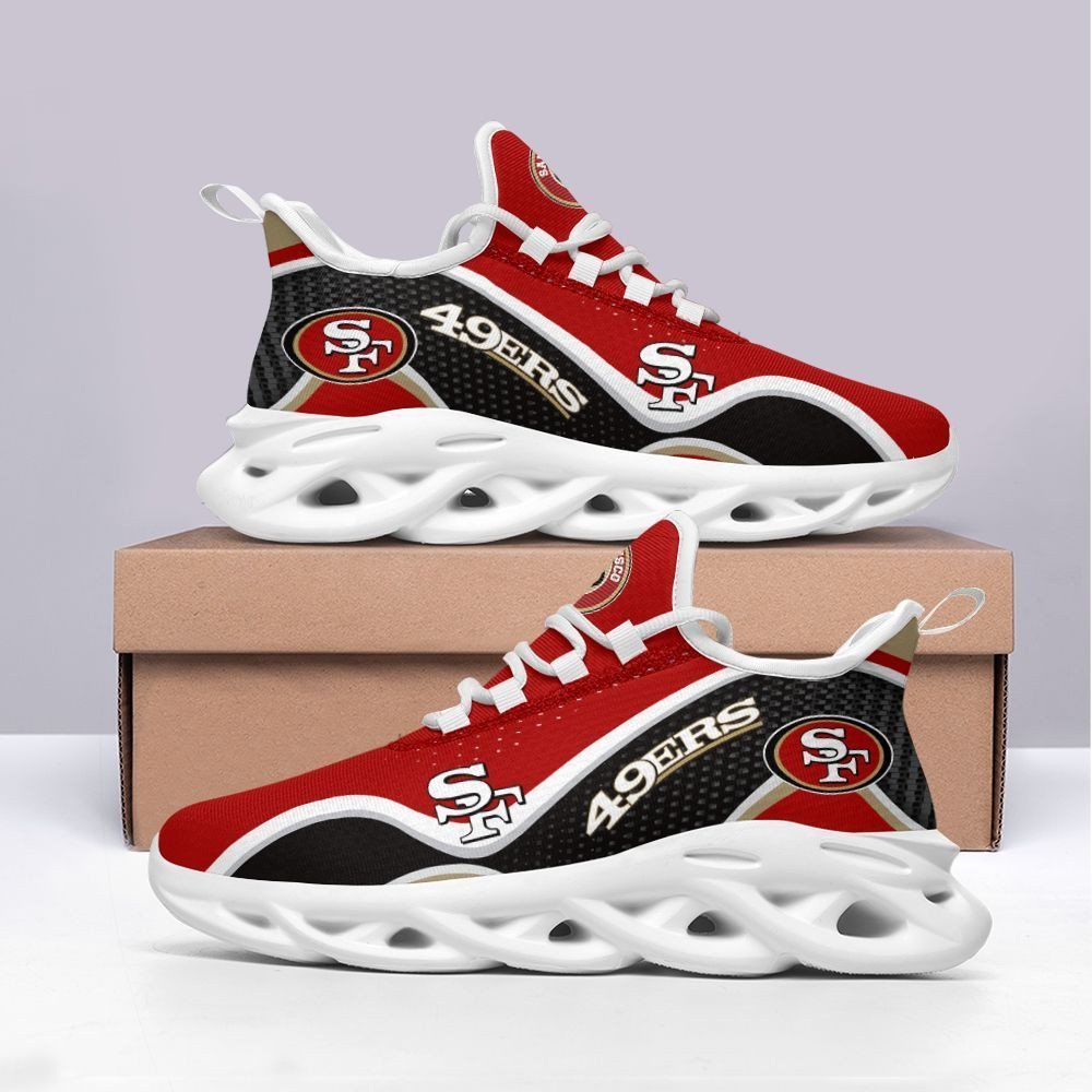 San Francisco 49ers NFL Max Soul Shoes Sneakers For Men And Women
