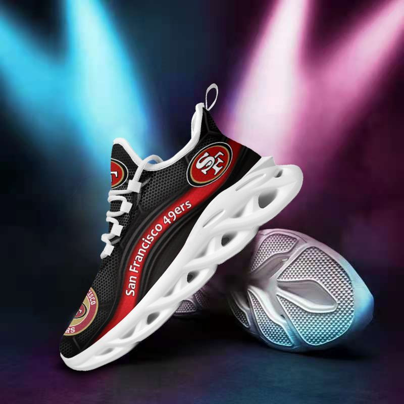 San Francisco 49ers NFL Max Soul Shoes Sneakers For Men And Women