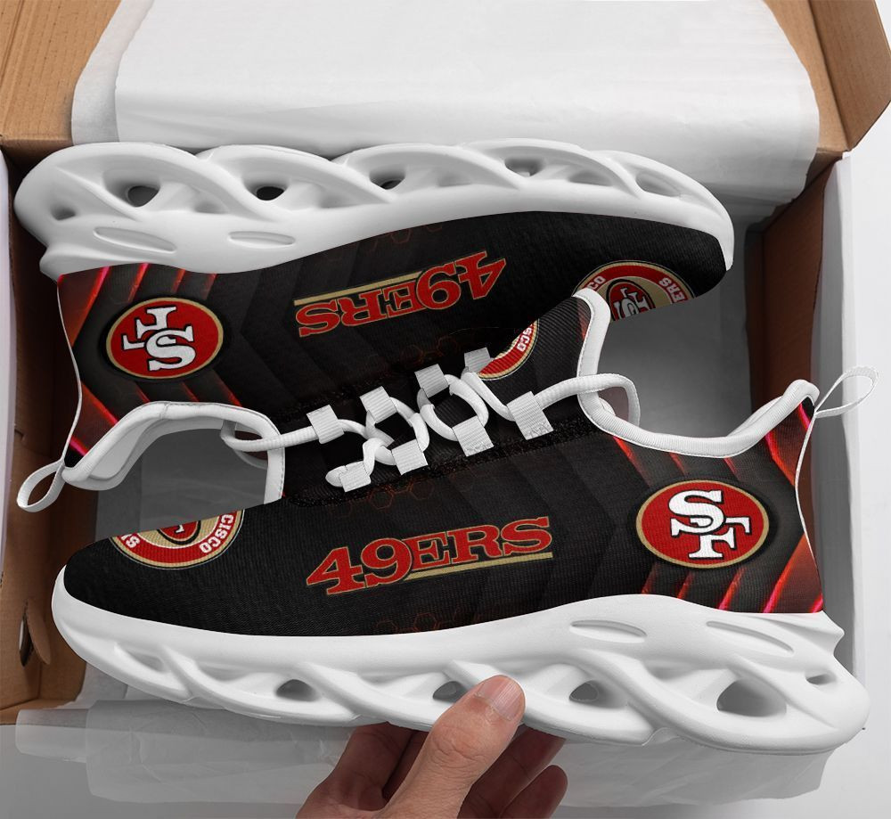 San Francisco 49ers NFL Max Soul Shoes Sneakers For Men And Women