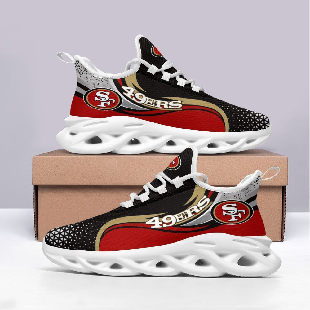 San Francisco 49ers NFL Max Soul Shoes Sneakers For Men And Women