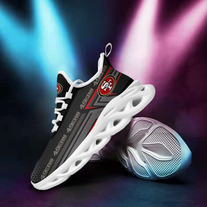 San Francisco 49ers NFL Max Soul Shoes Sneakers For Men And Women
