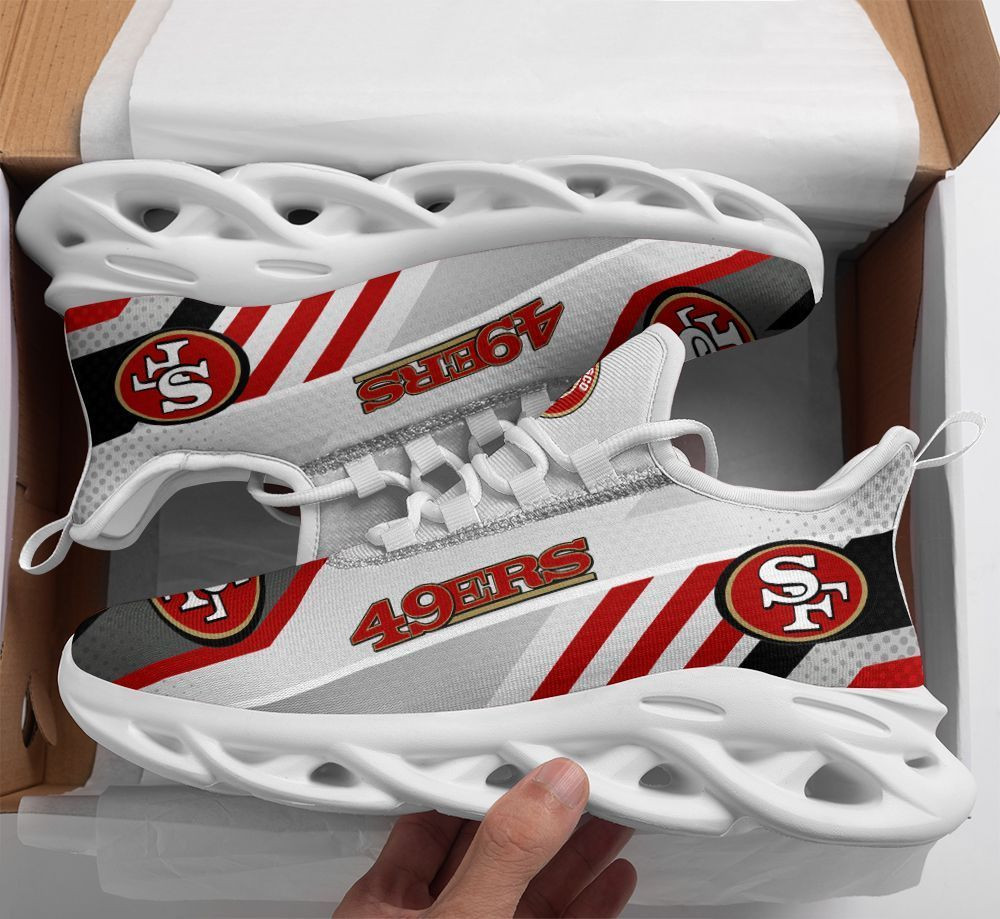 San Francisco 49ers NFL Max Soul Shoes Sneakers For Men And Women
