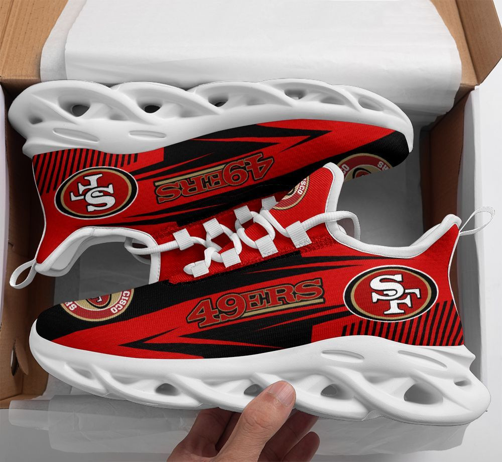 San Francisco 49ers NFL Max Soul Shoes Sneakers For Men And Women