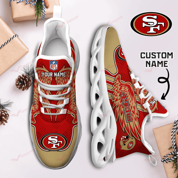 San Francisco 49ers NFL Max Soul Shoes Sneakers For Men And Women