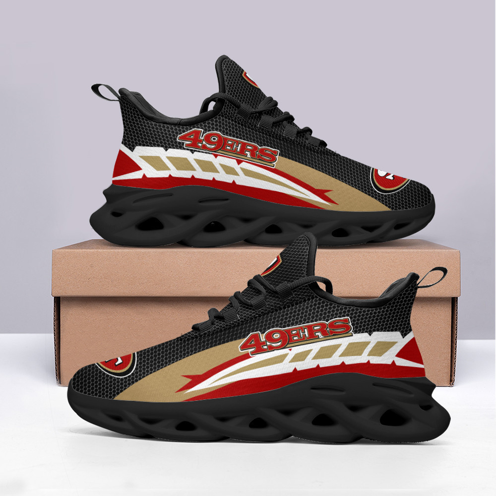 San Francisco 49ers NFL Max Soul Shoes Sneakers For Men And Women