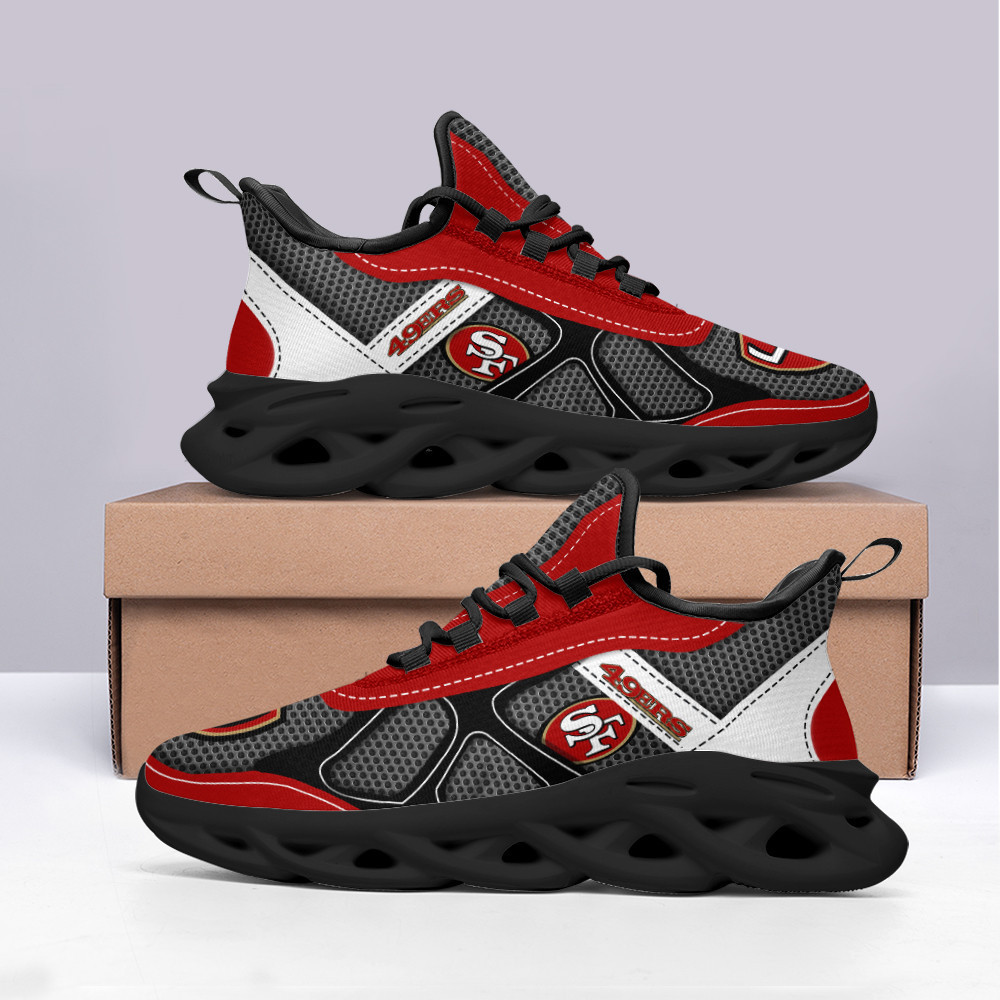San Francisco 49ers NFL Max Soul Shoes Sneakers For Men And Women