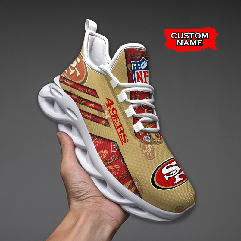 San Francisco 49ers NFL Max Soul Shoes Sneakers For Men And Women