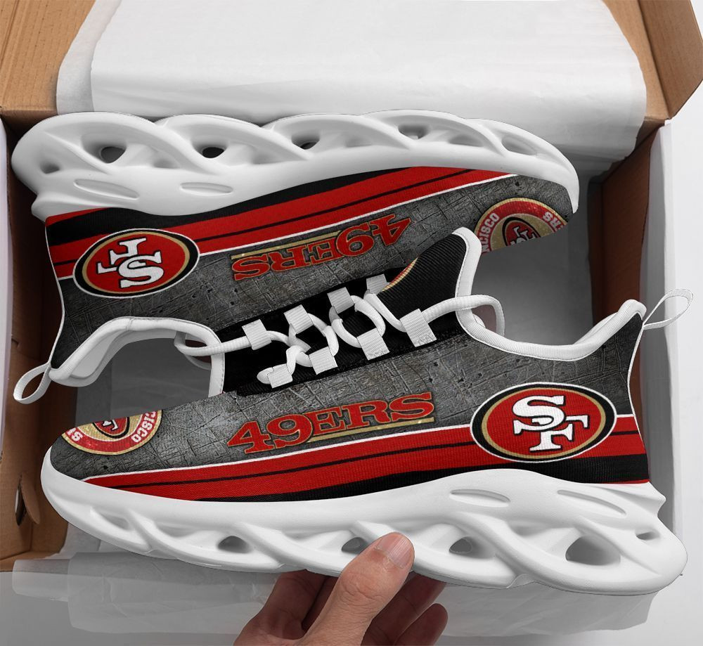 San Francisco 49ers NFL Max Soul Shoes Sneakers For Men And Women