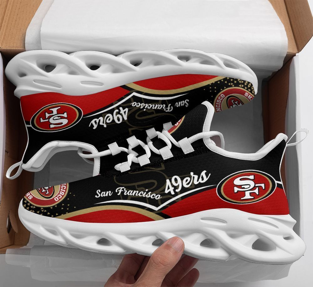 San Francisco 49ers NFL Max Soul Shoes Sneakers For Men And Women