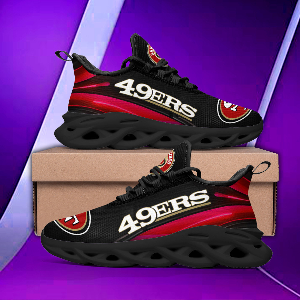 San Francisco 49ers NFL Max Soul Shoes Sneakers For Men And Women