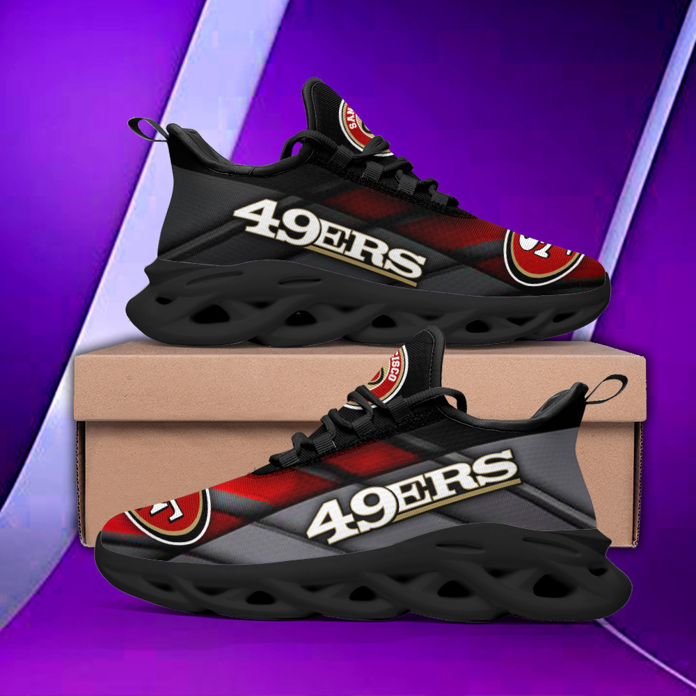 San Francisco 49ers NFL Max Soul Shoes Sneakers For Men And Women