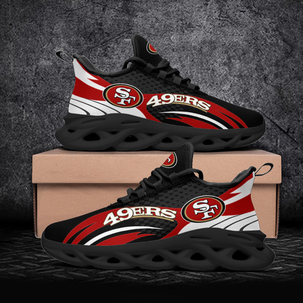 San Francisco 49ers NFL Max Soul Shoes Sneakers For Men And Women