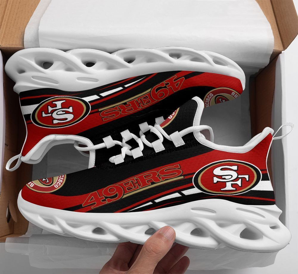 San Francisco 49ers NFL Max Soul Shoes Sneakers For Men And Women