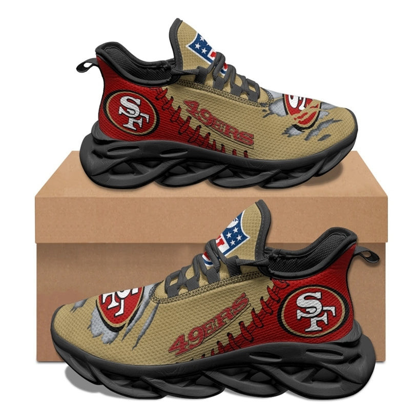 San Francisco 49ers NFL Max Soul Shoes Sneakers For Men And Women
