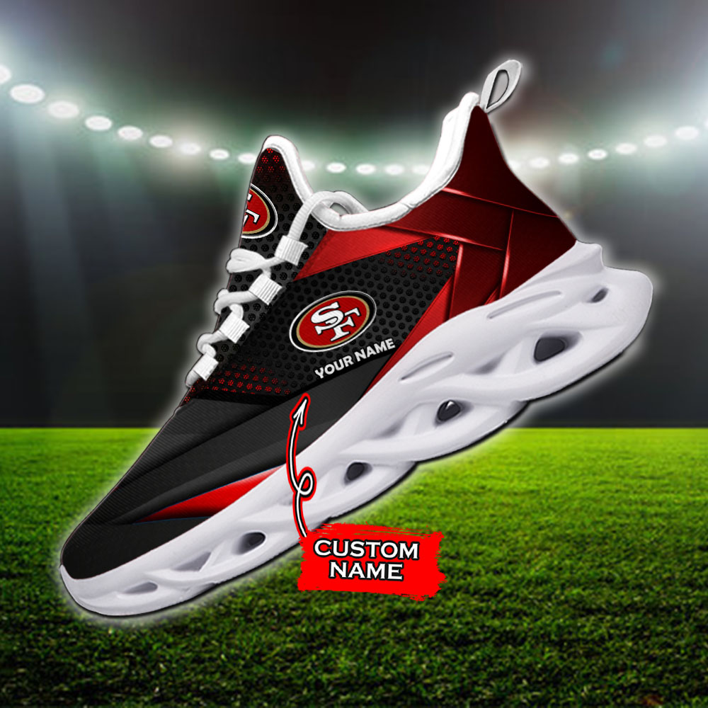 San Francisco 49ers NFL Max Soul Shoes Sneakers For Men And Women