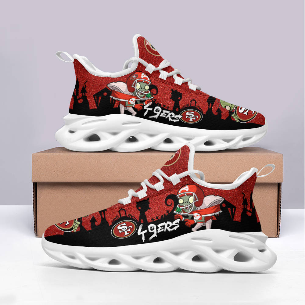 San Francisco 49ers NFL Max Soul Shoes Sneakers For Men And Women