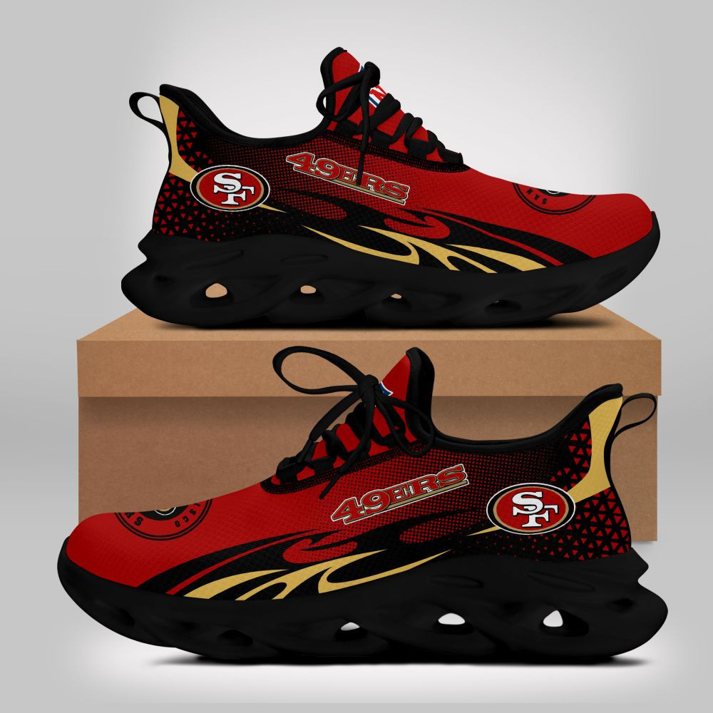 San Francisco 49ers NFL Max Soul Shoes Sneakers For Men And Women