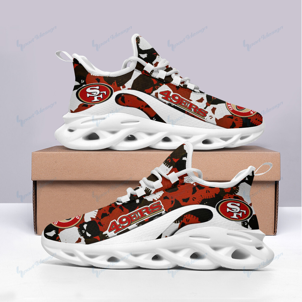 San Francisco 49ers NFL Max Soul Shoes Sneakers For Men And Women
