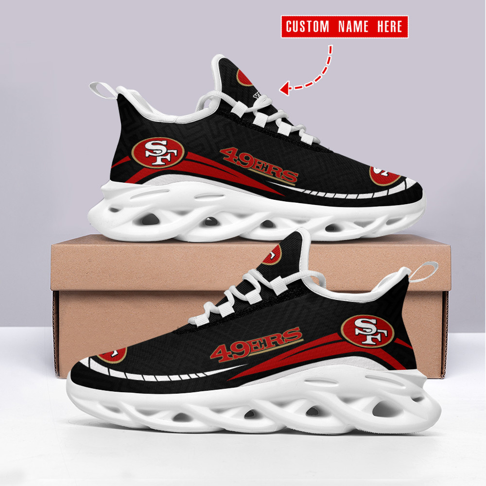 San Francisco 49ers NFL Max Soul Shoes Sneakers For Men And Women