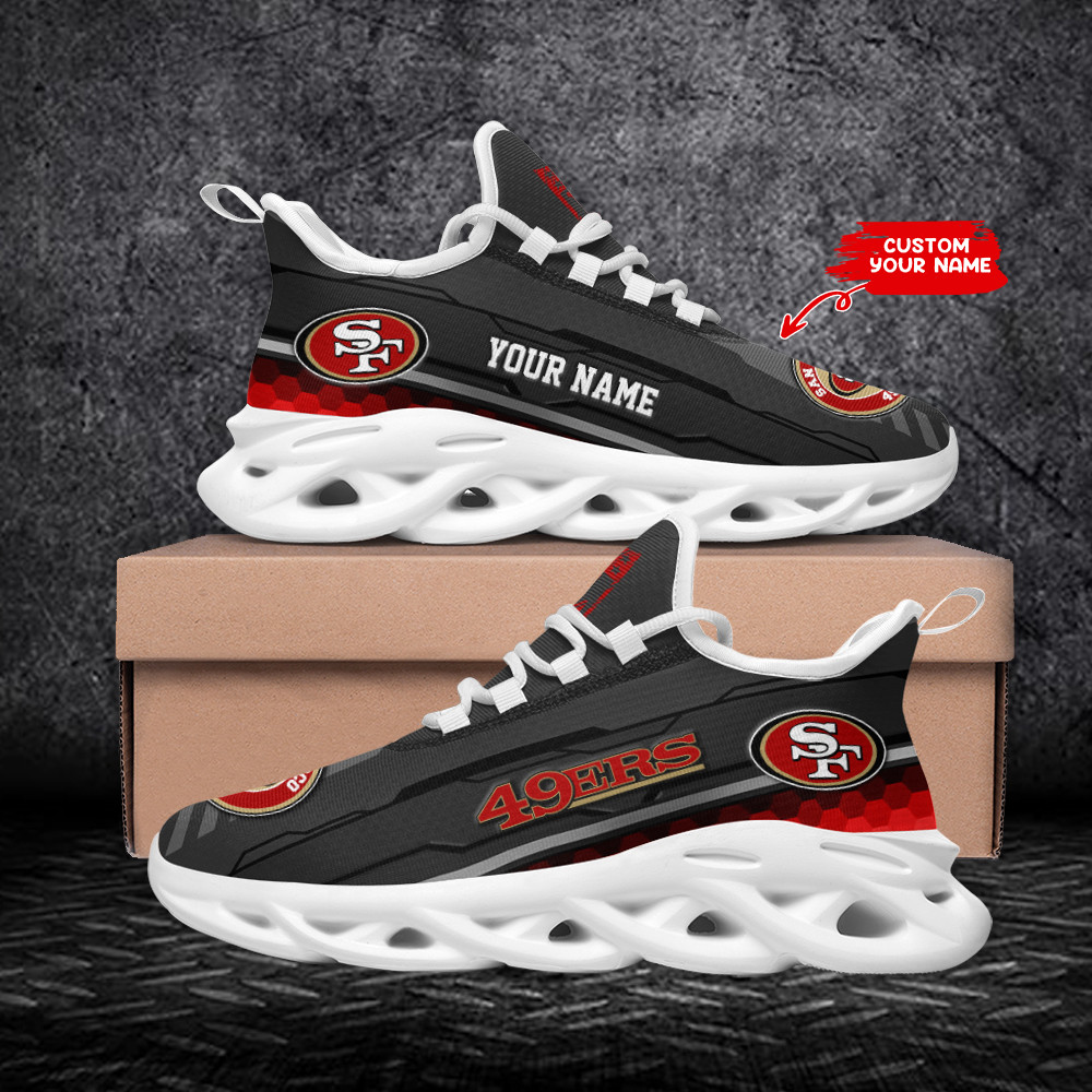San Francisco 49ers NFL Max Soul Shoes Sneakers For Men And Women