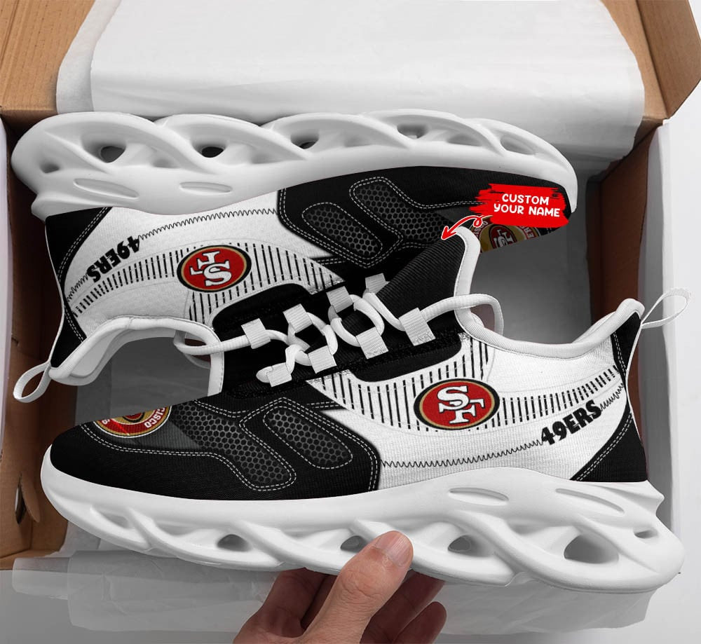 San Francisco 49ers NFL Max Soul Shoes Sneakers For Men And Women