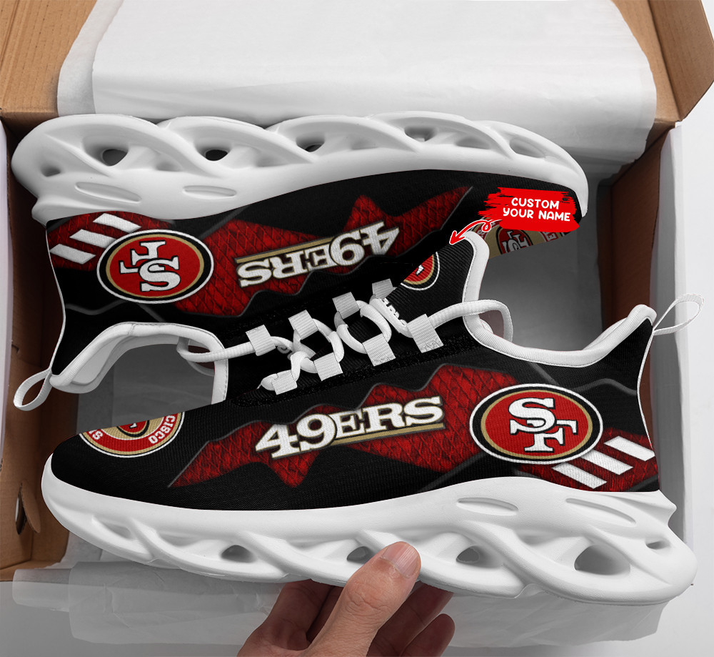 San Francisco 49ers NFL Max Soul Shoes Sneakers For Men And Women