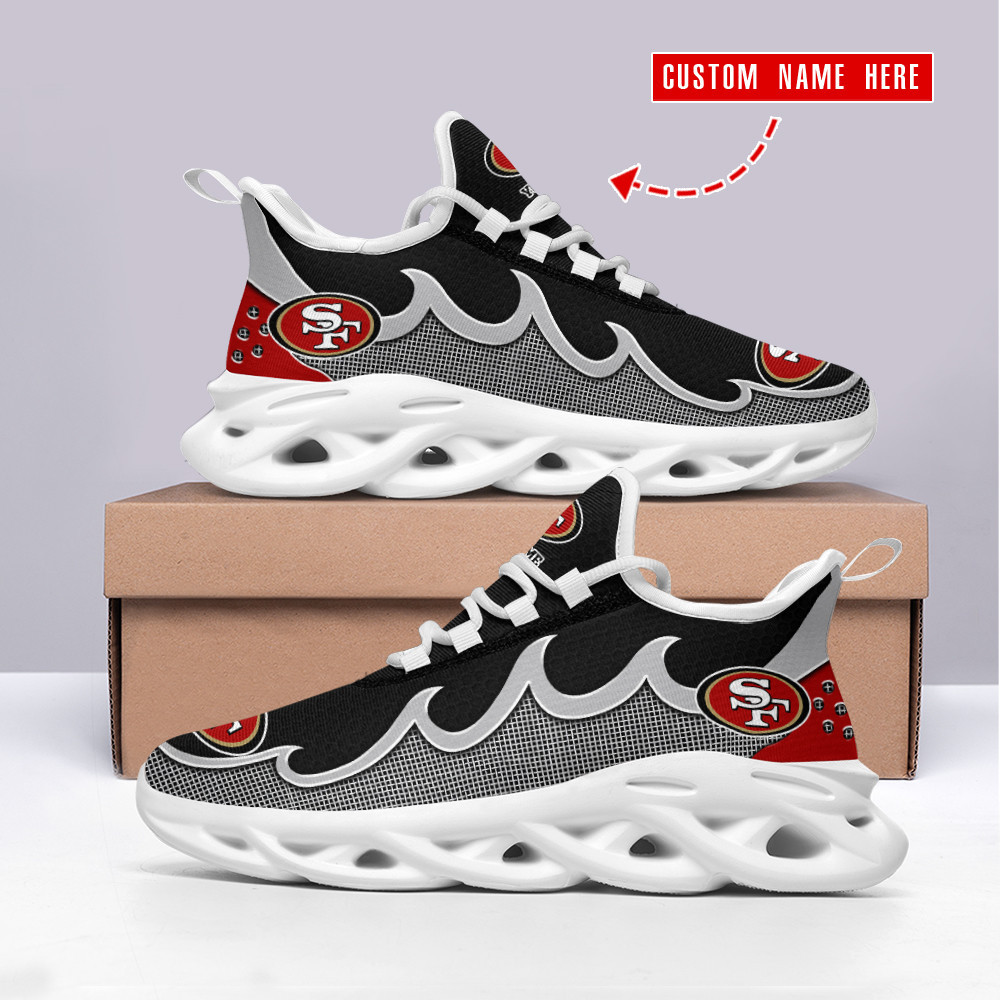 San Francisco 49ers NFL Max Soul Shoes Sneakers For Men And Women