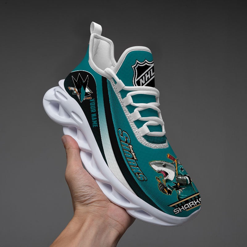 San Jose Sharks Max Soul Shoes Sneakers For Men And Women