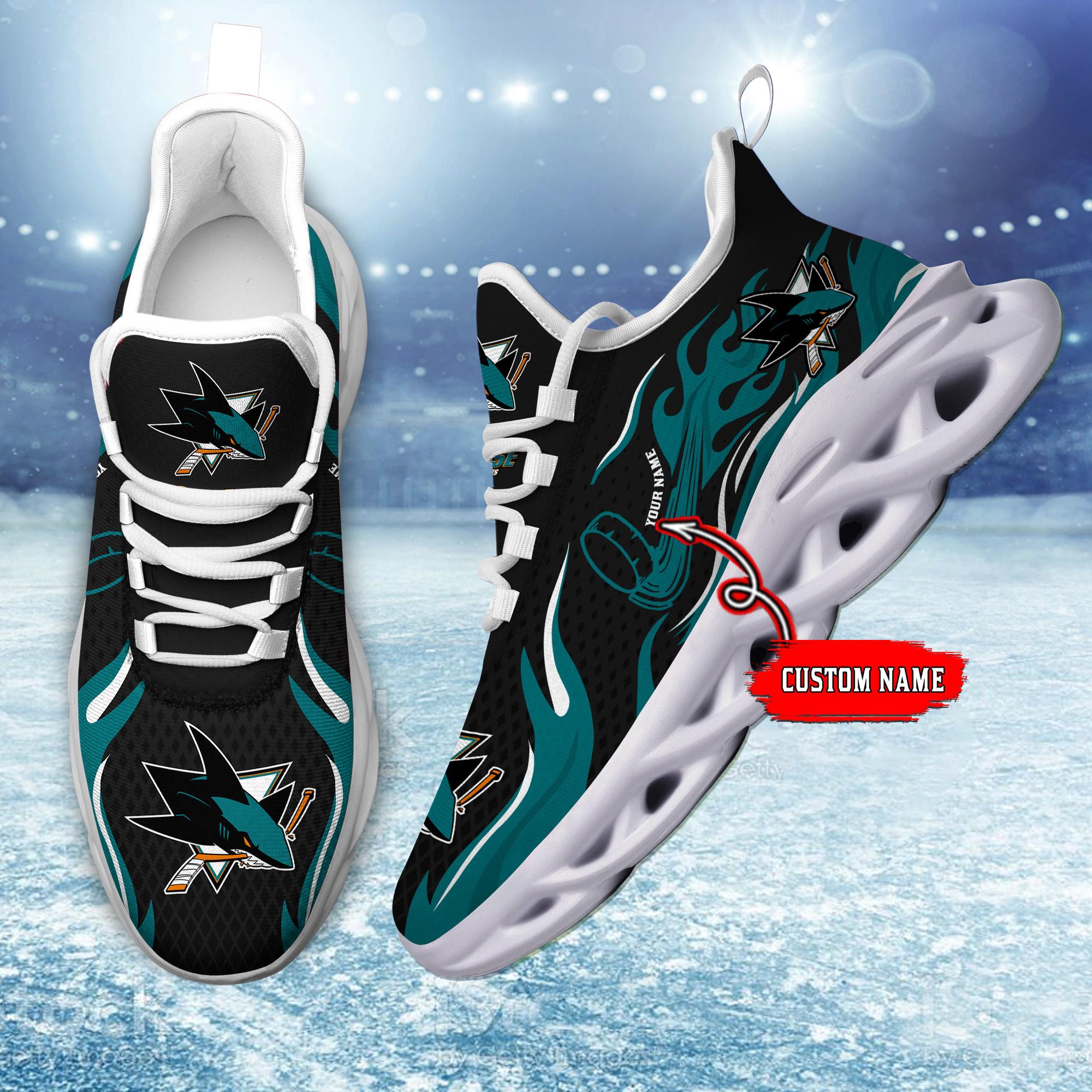 San Jose Sharks Max Soul Shoes Sneakers For Men And Women