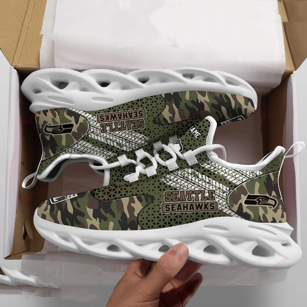 Seattle Seahawks Max Soul Shoes Sneakers For Men And Women
