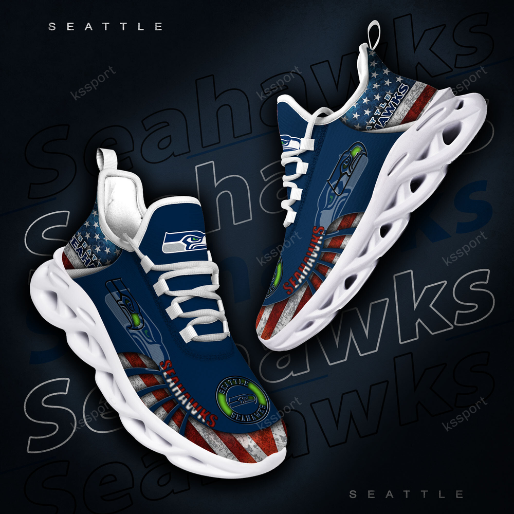Seattle Seahawks Max Soul Shoes Sneakers For Men And Women