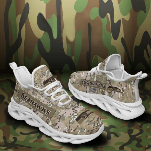 Seattle Seahawks NFL Max Soul Shoes Sneakers For Men And Women