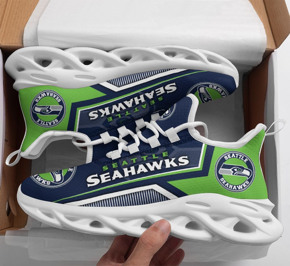Seattle Seahawks NFL Max Soul Shoes Sneakers For Men And Women