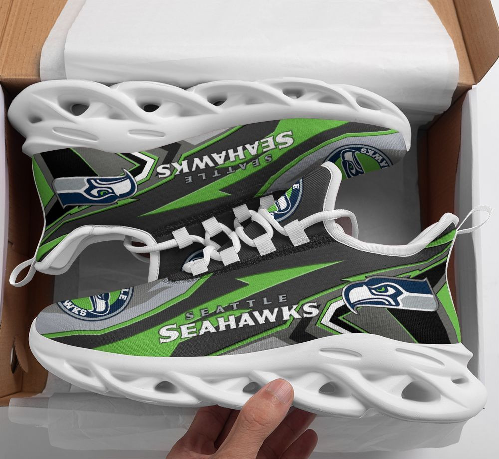 Seattle Seahawks NFL Max Soul Shoes Sneakers For Men And Women