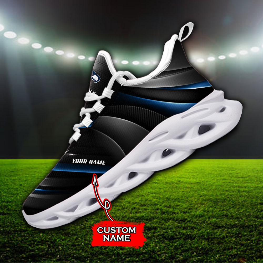 Seattle Seahawks NFL Max Soul Shoes Sneakers For Men And Women