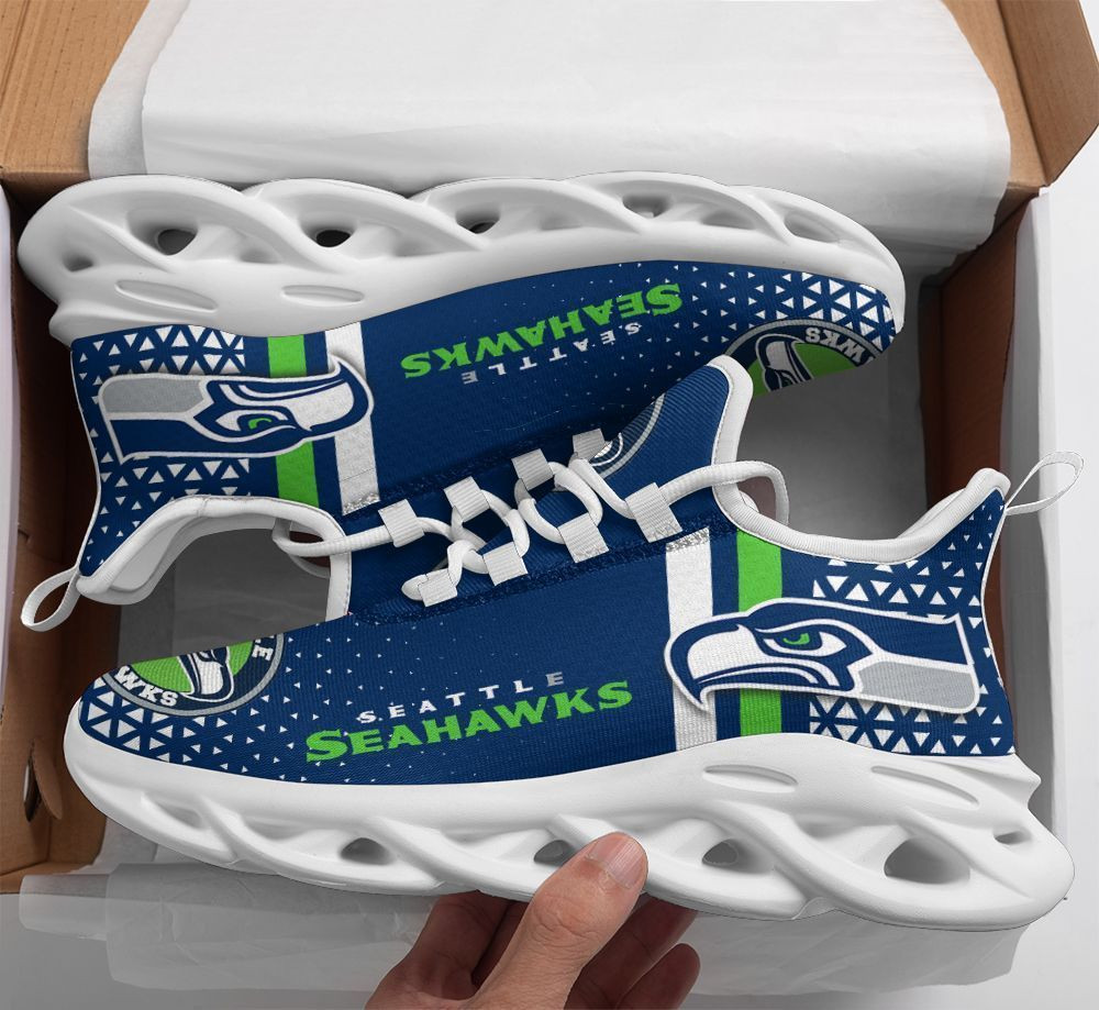 Seattle Seahawks NFL Max Soul Shoes Sneakers For Men And Women