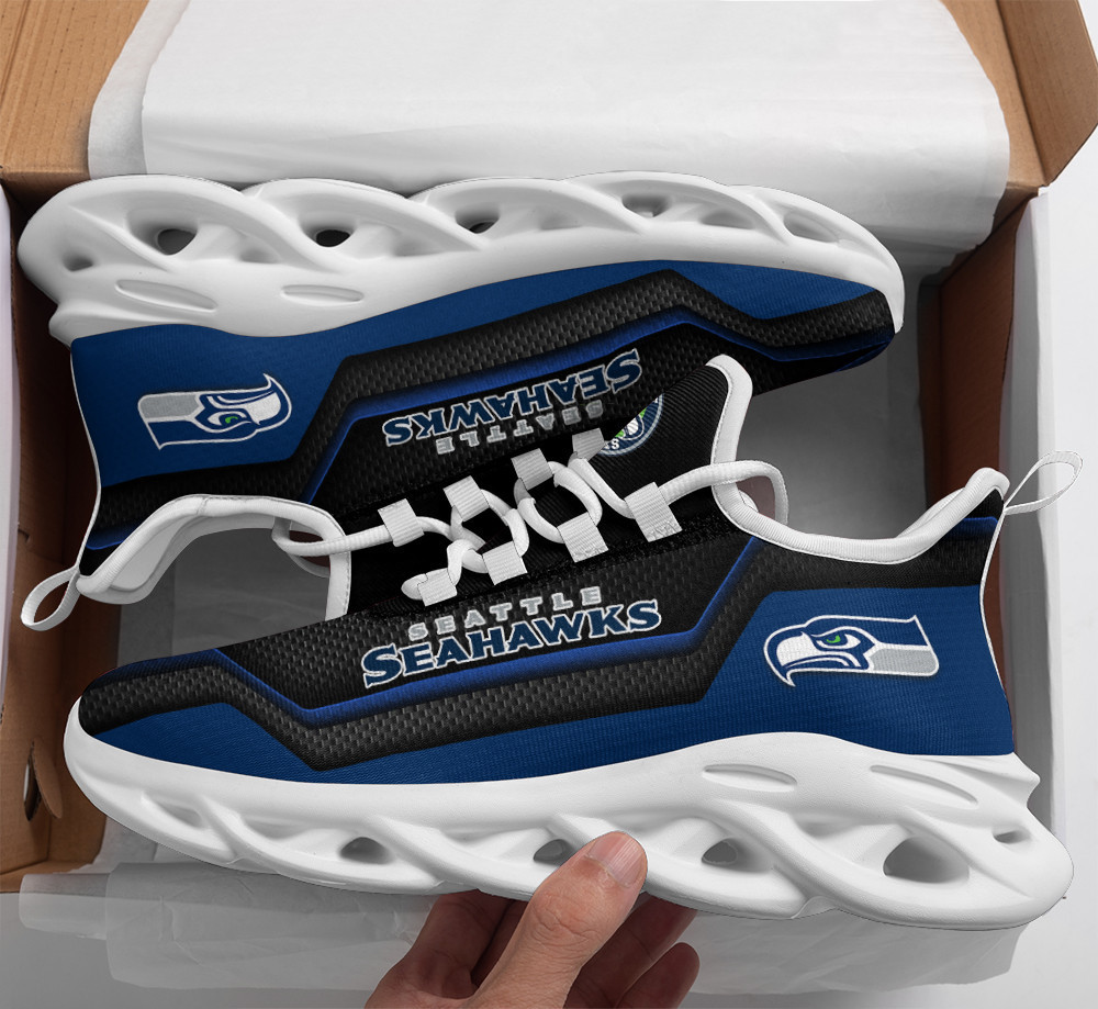 Seattle Seahawks NFL Max Soul Shoes Sneakers For Men And Women