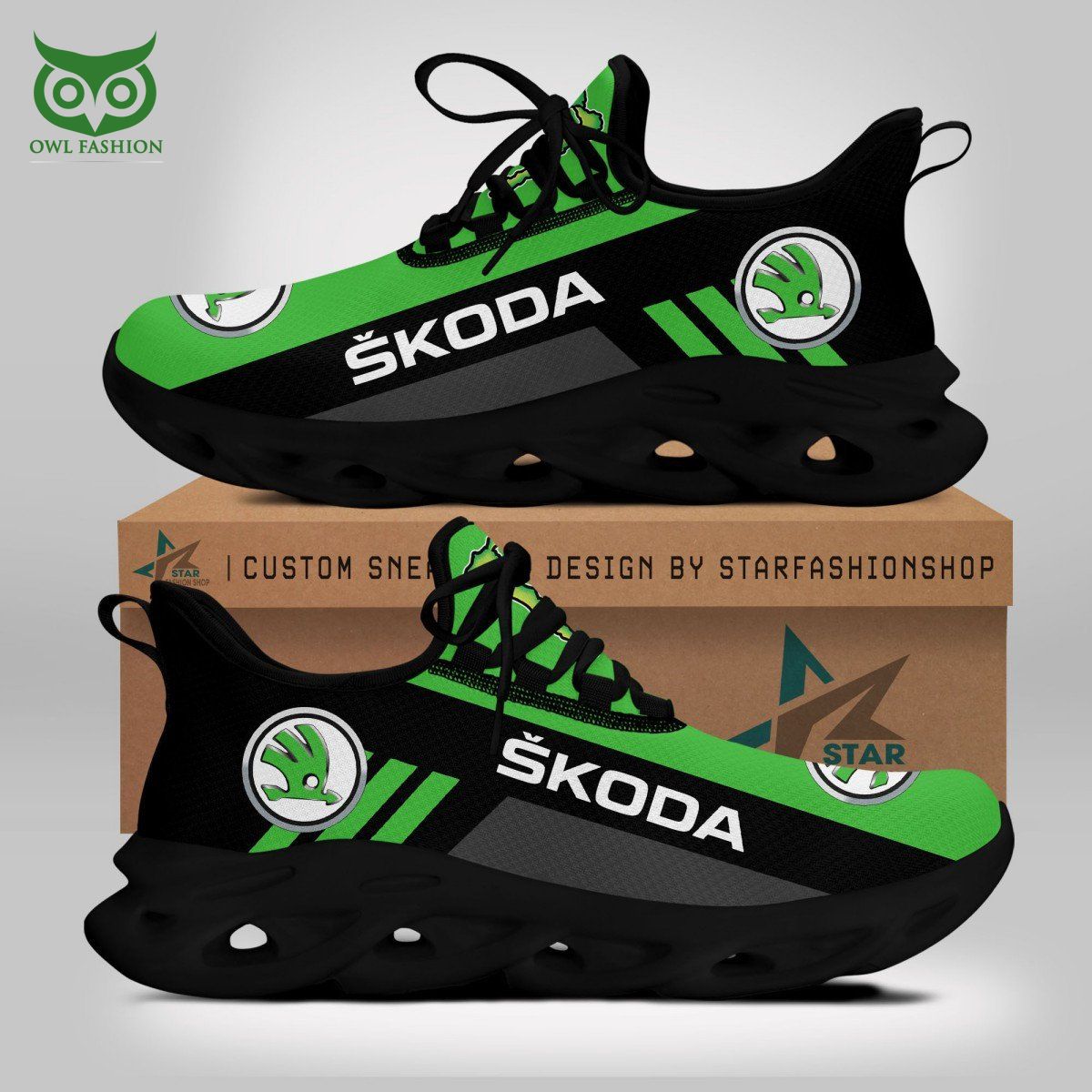 Skoda Auto Max Soul Shoes Sneakers For Men And Women