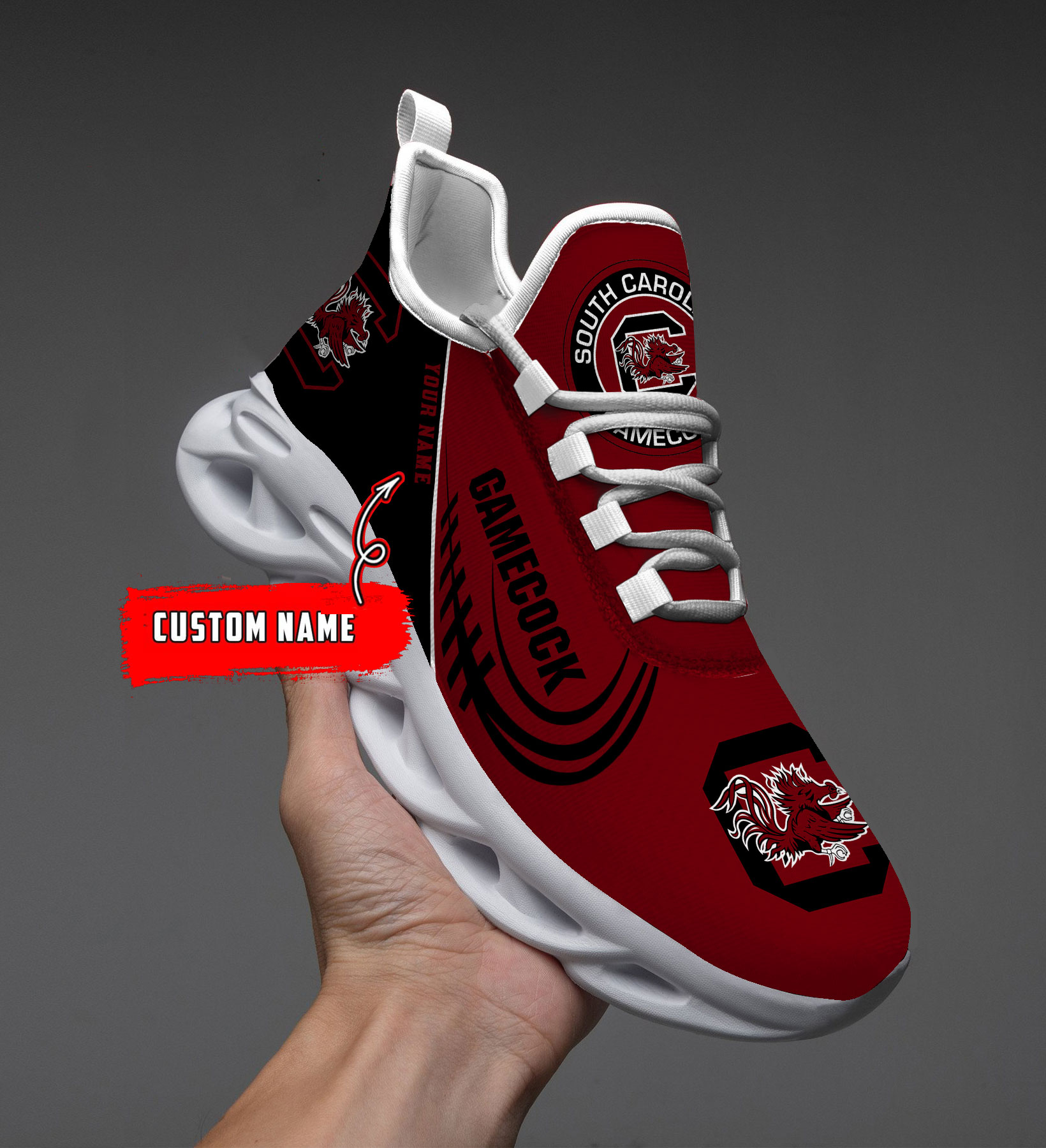 South Carolina Gamecocks NCAA Max Soul Shoes Sneakers For Men And Women