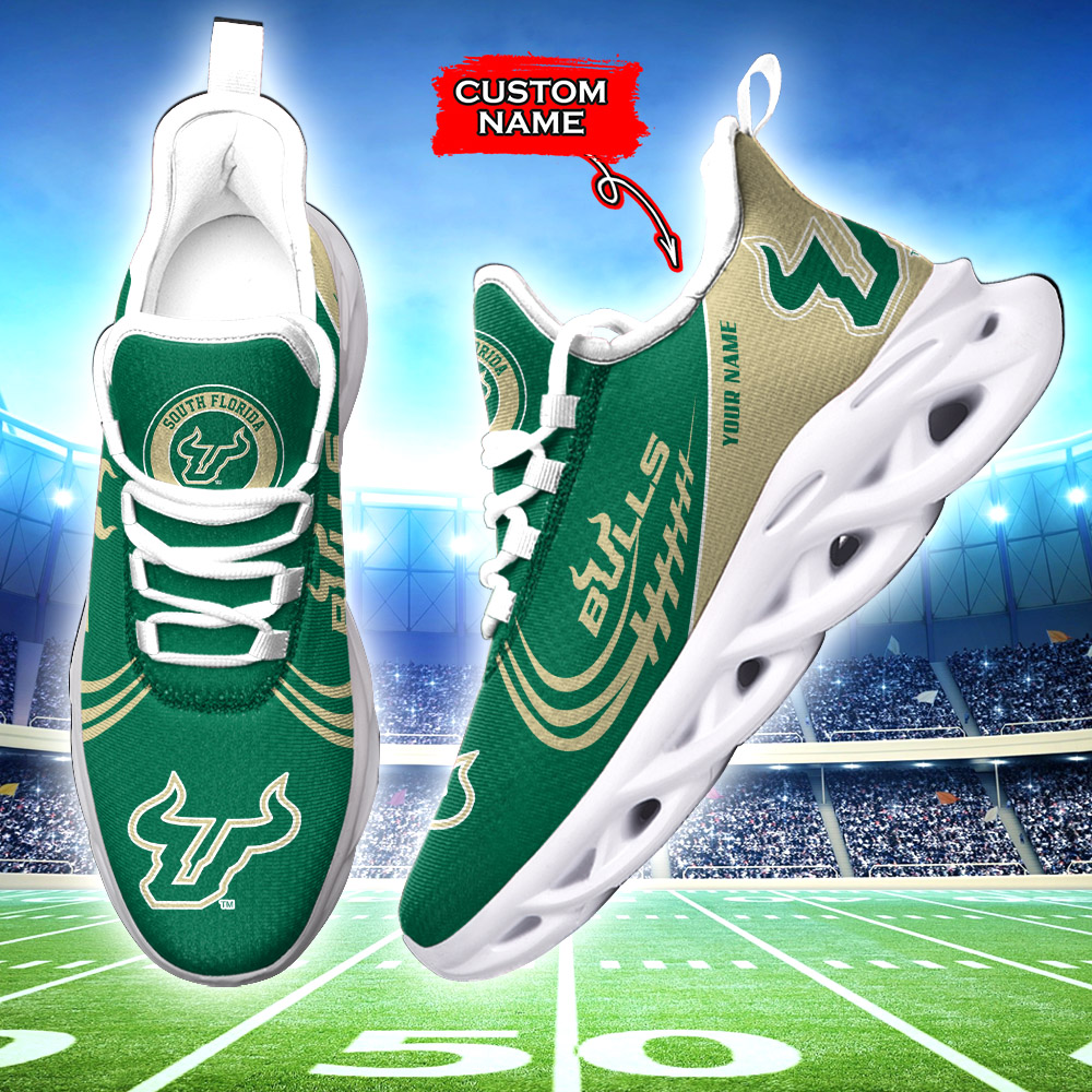 South Florida Bulls NCAA Max Soul Shoes Sneakers For Men And Women