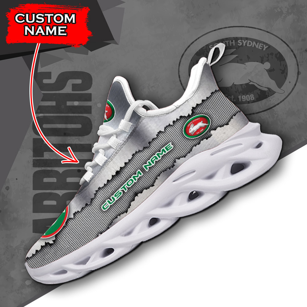 South Sydney Rabbitohs NRL Max Soul Shoes Sneakers For Men And Women