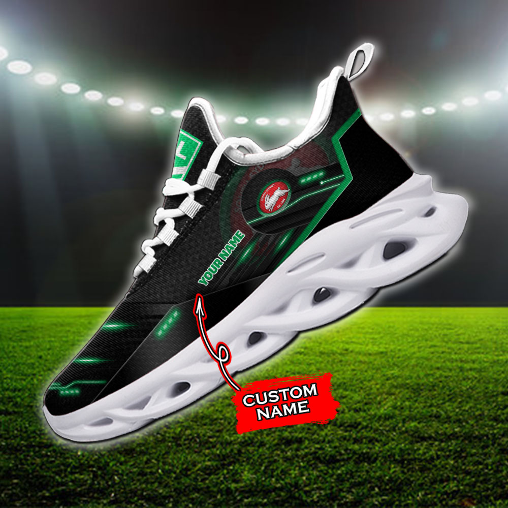 South Sydney Rabbitohs NRL Max Soul Shoes Sneakers For Men And Women