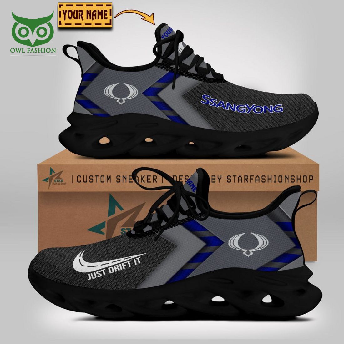 SsangYong Motor Max Soul Shoes Sneakers For Men And Women