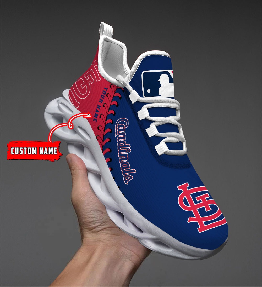 St Louis Cardinals MLB Max Soul Shoes Sneakers For Men And Women