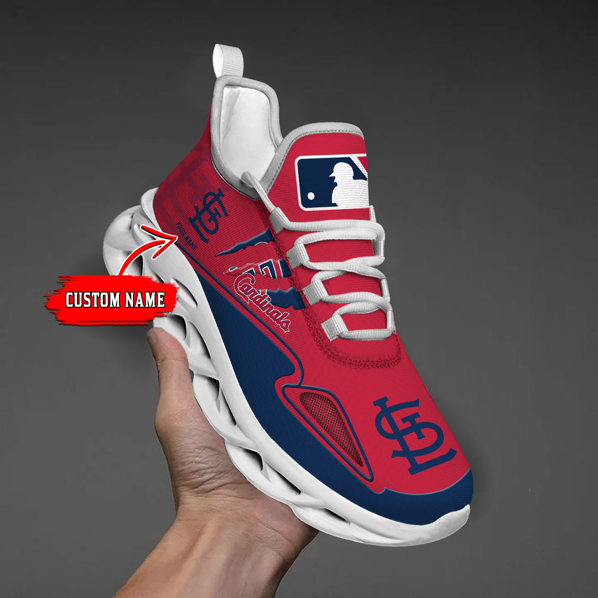 St Louis Cardinals Max Soul Shoes Sneakers For Men And Women