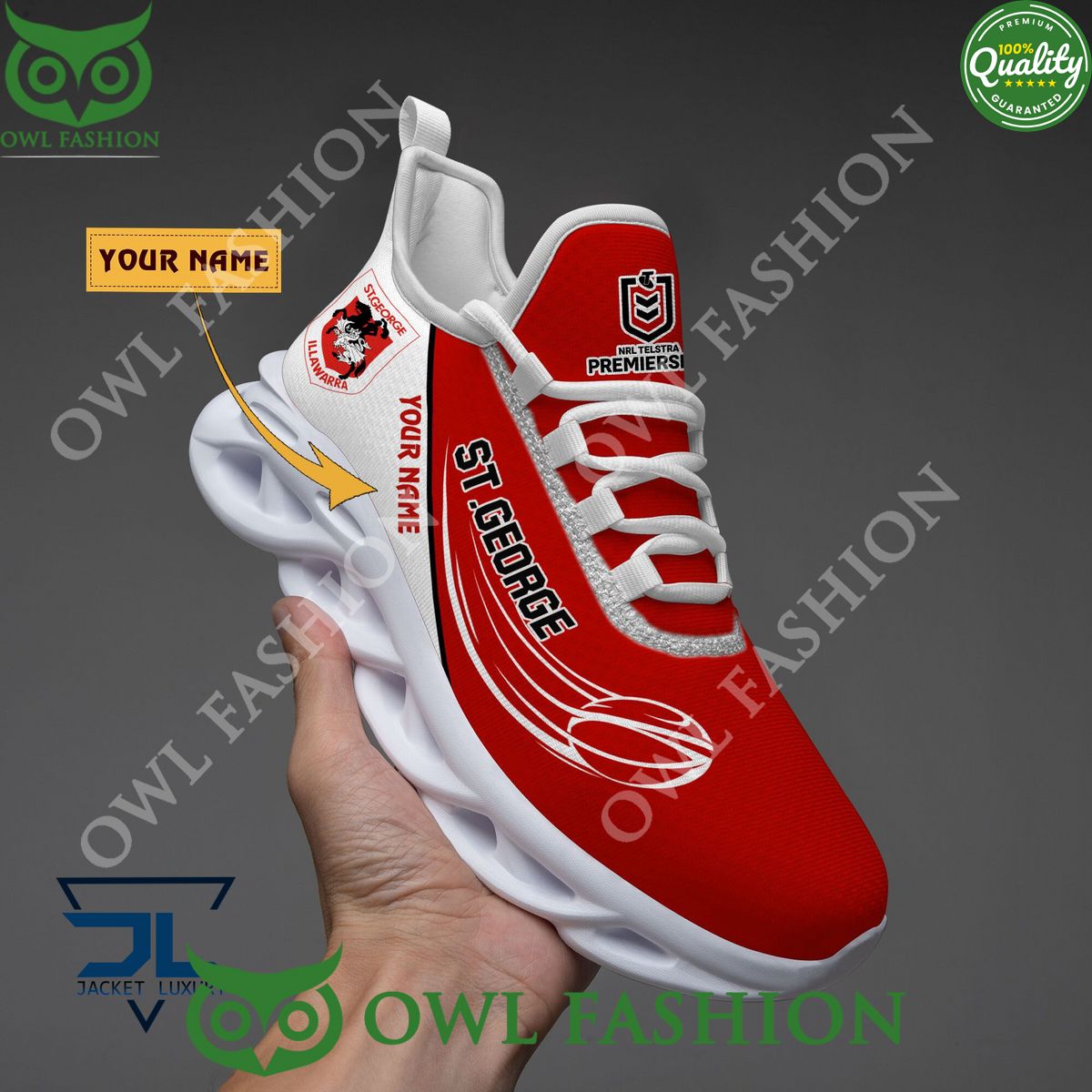St. George Illawarra Dragons Max Soul Shoes Sneakers For Men And Women