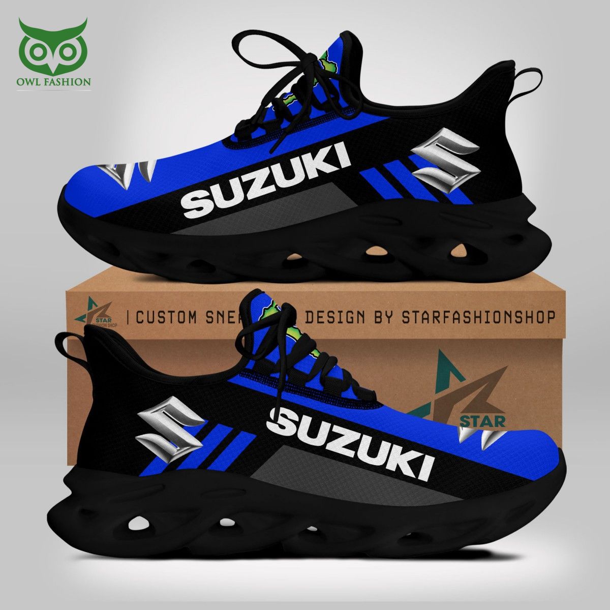 Suzuki Motor Racing Max Soul Shoes Sneakers For Men And Women