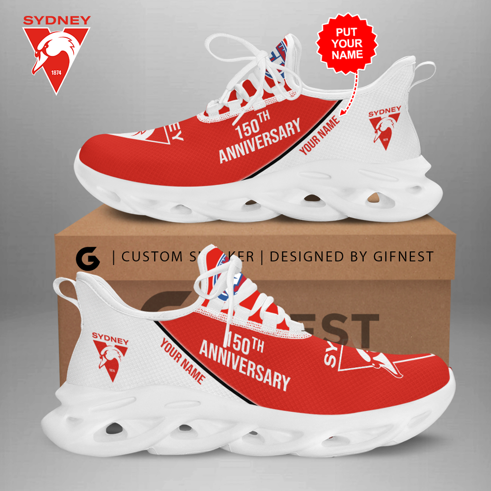 Sydney Swans Max Soul Shoes Sneakers For Men And Women